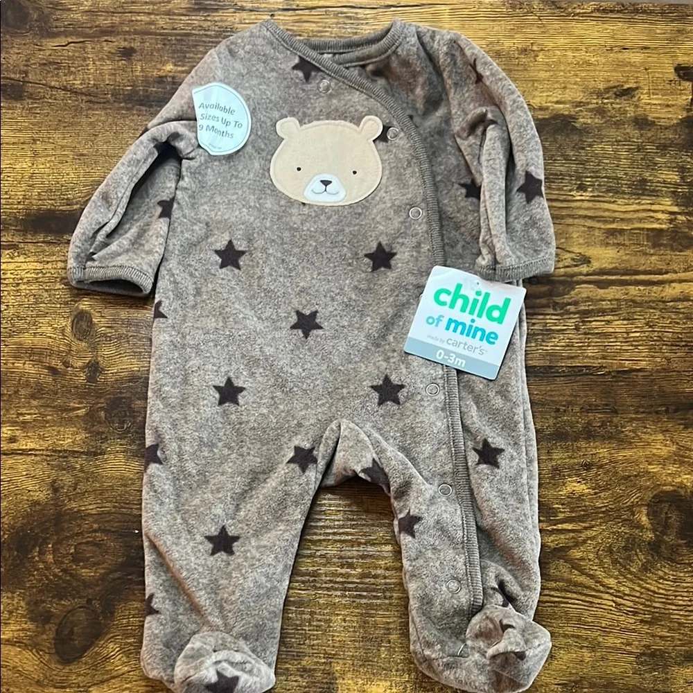 Set of 2 Child of Mine Baby Bodysuits